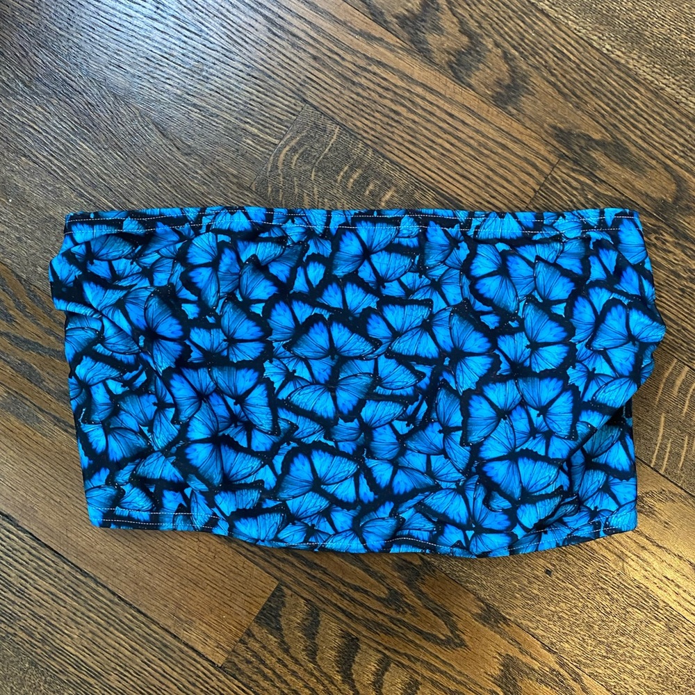 Brittany Allen Bandeau Swim Top